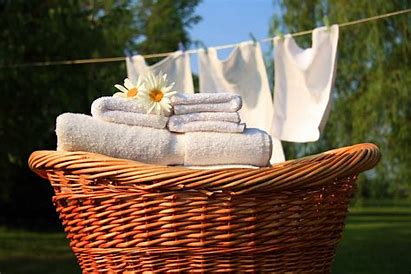 "Belle Melts Cleaning & Laundry Home Fragrances display with crisp, refreshing home fragrance products."