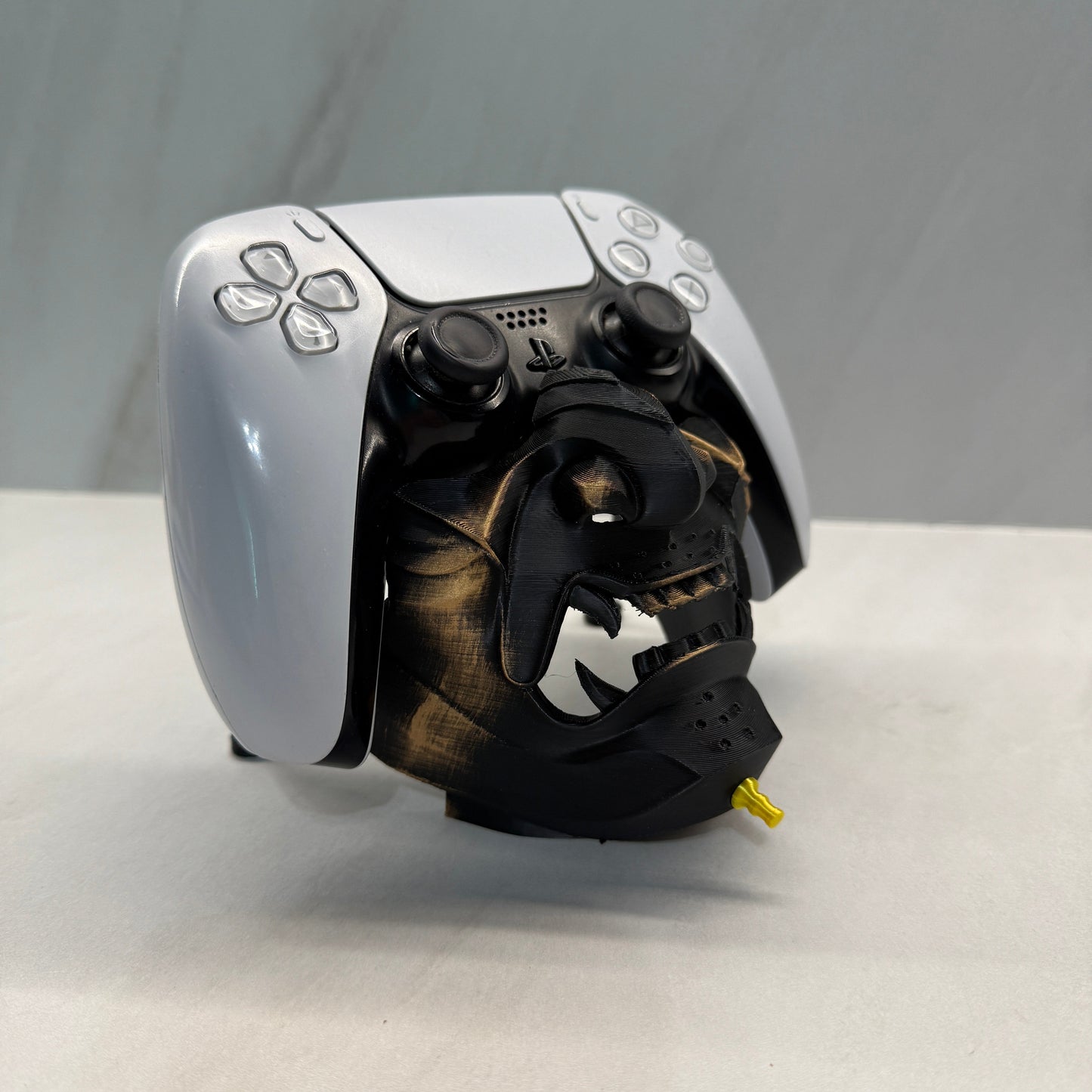 Ceiling-mounted air conditioning unit on a white wall