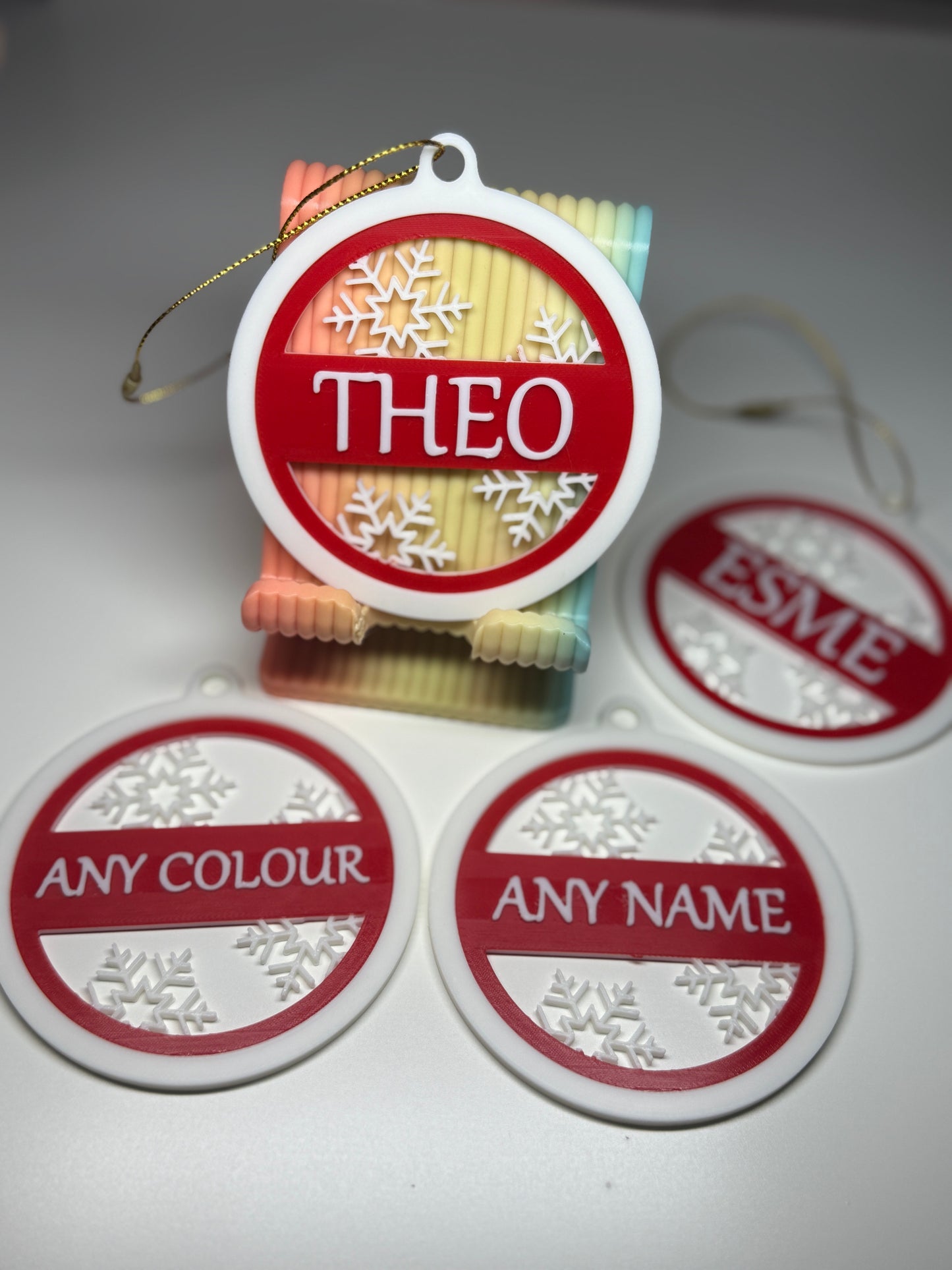 Customisable Christmas Bauble