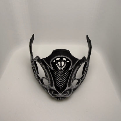 Black Subzero mortal kombat mask