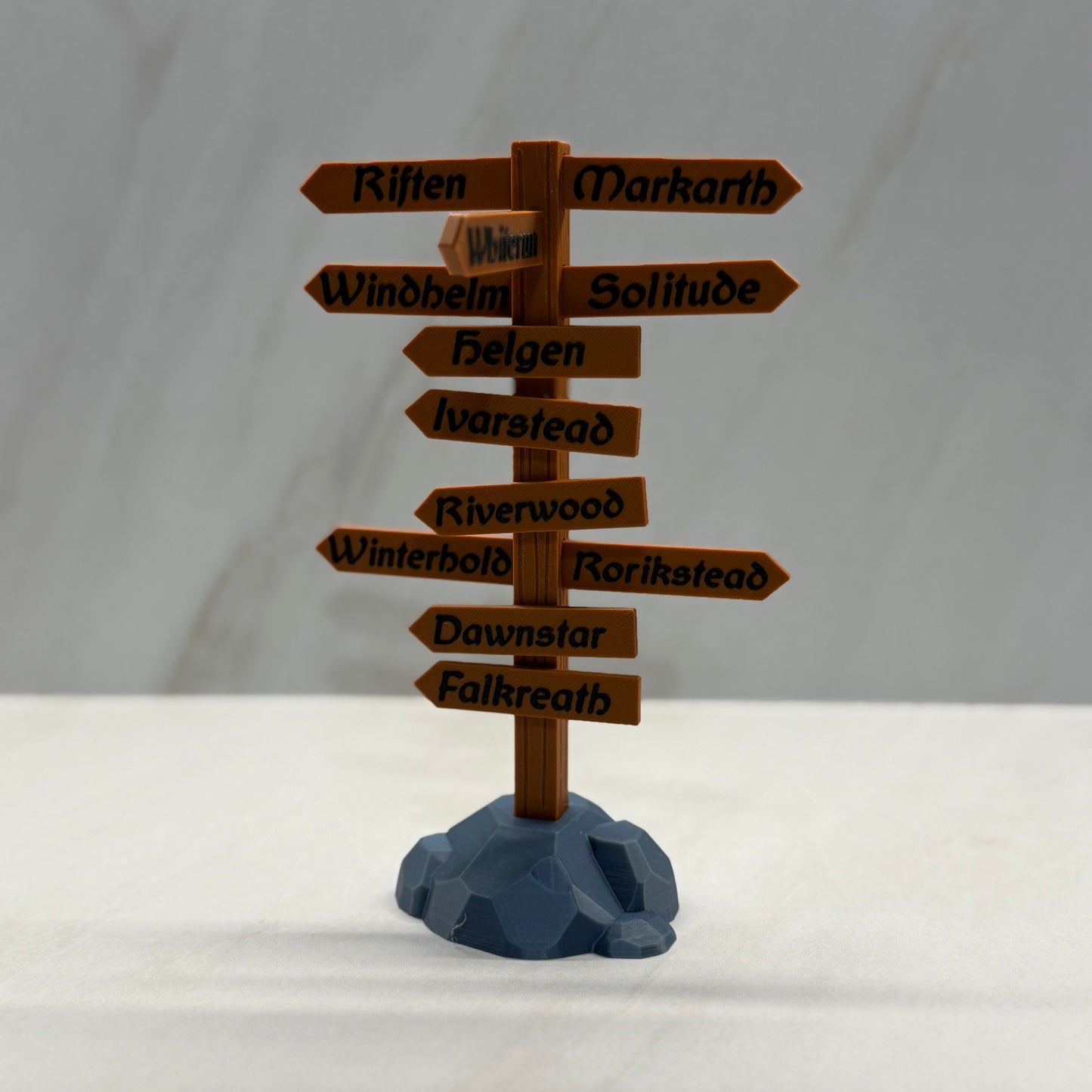 Skyrim-Inspired Directional Signpost